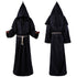 Halloween costumes Monk Hooded Robe Cloak Cape Friar Medieval 2019 Halloween Comic Con Party - menochic